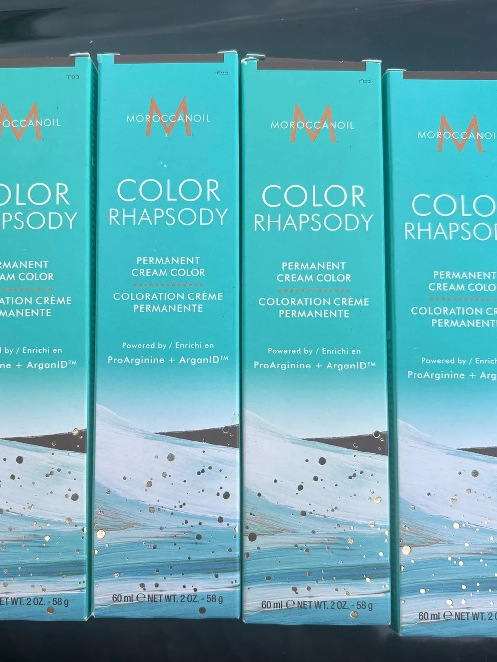 Moroccan oil Color Rhapsody Permanent Cream Color 4 pack 6N 7N new in box